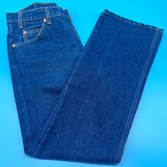 Vintage Levis Men's 34x30 517 Orange Tab Denim Jeans - USA Made - Picture 6 of 10